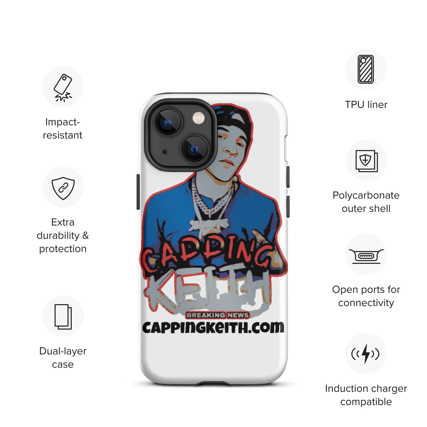 Cappingkeith Tough iPhone case