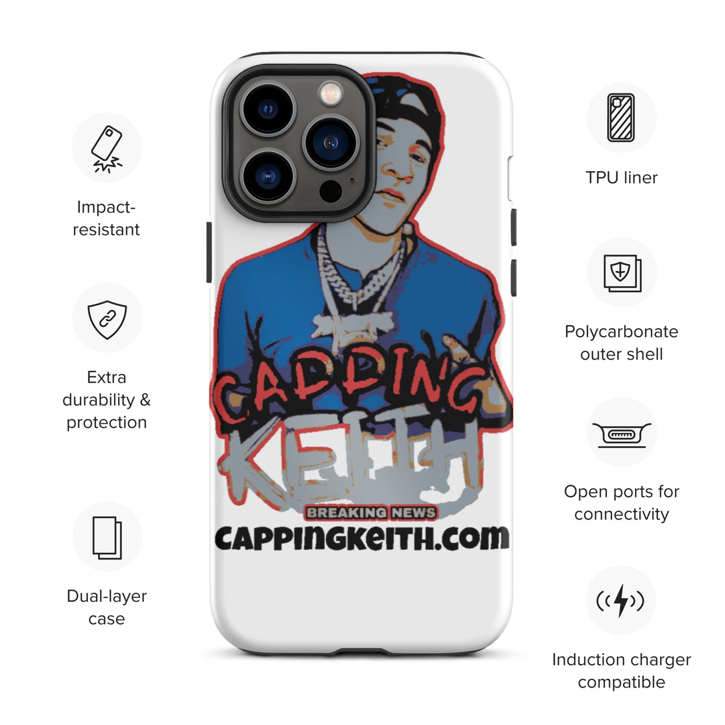 Cappingkeith Tough iPhone case