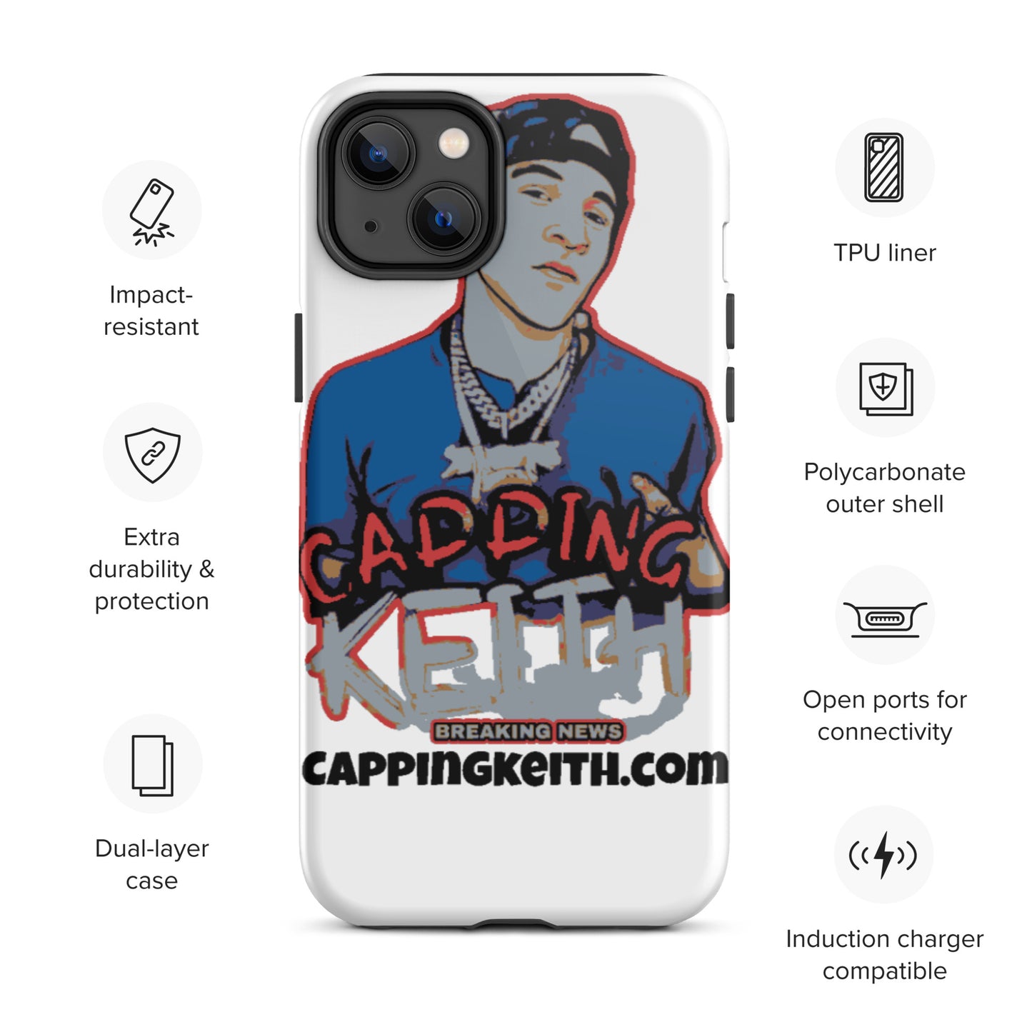 Cappingkeith Tough iPhone case