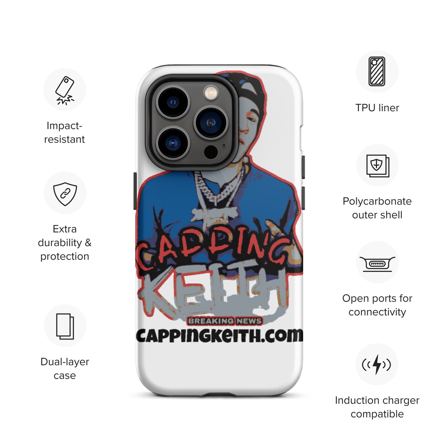 Cappingkeith Tough iPhone case