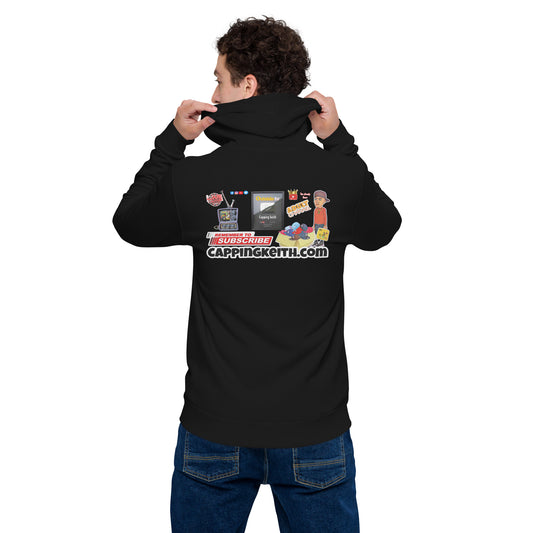 Cap gañg zip hoodie