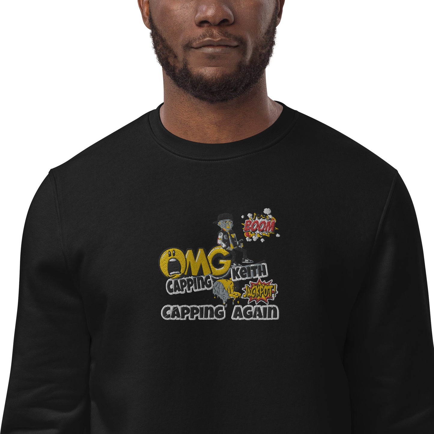 Capping Keith Unisex eco sweatshirt