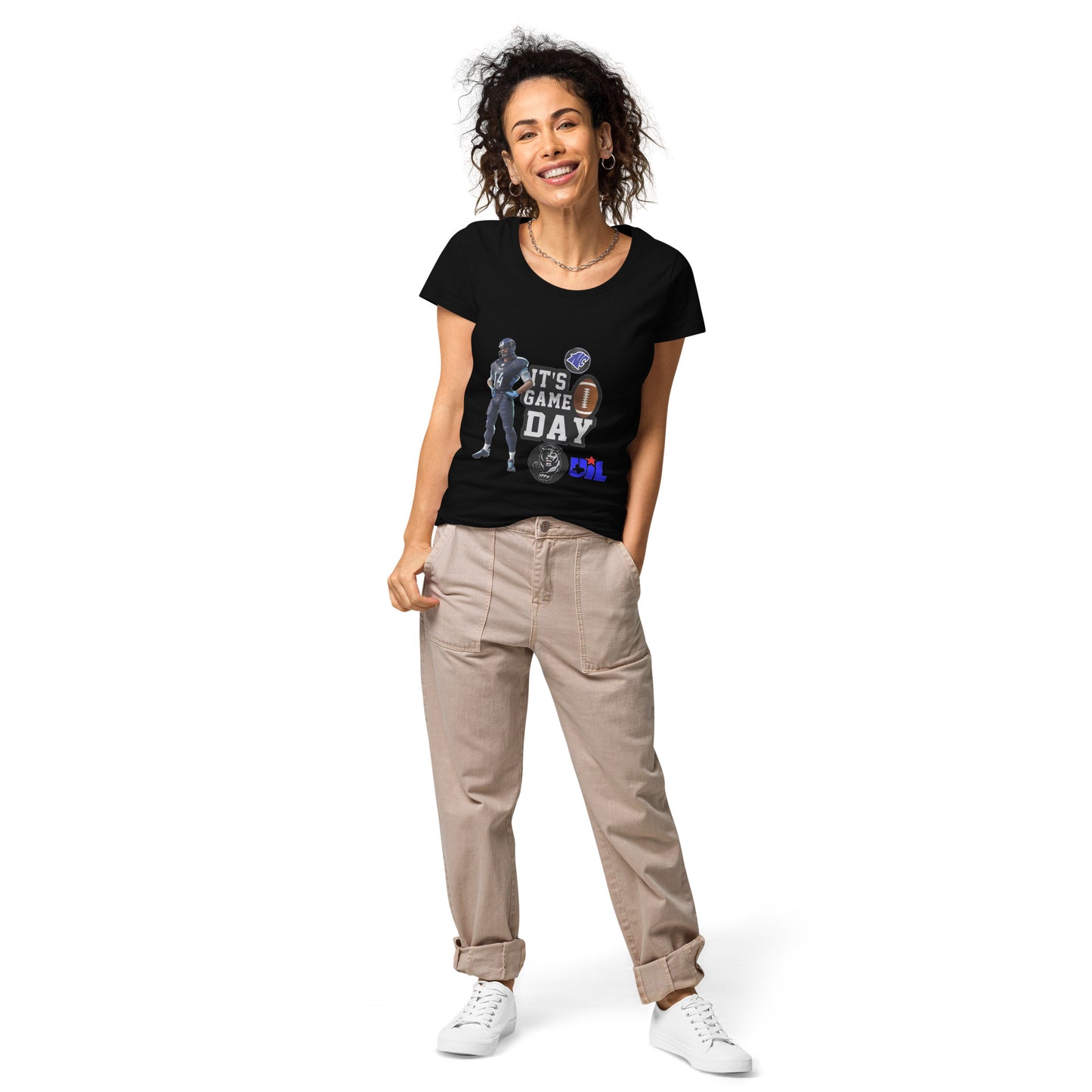 North Crowley Football Women’s basic organic t-shirt