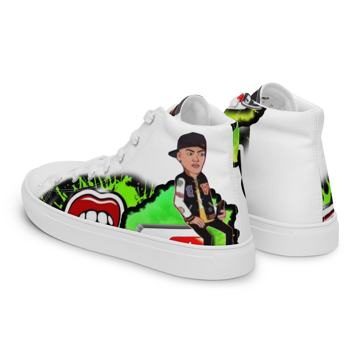 Capping Keith high top canvas shoes