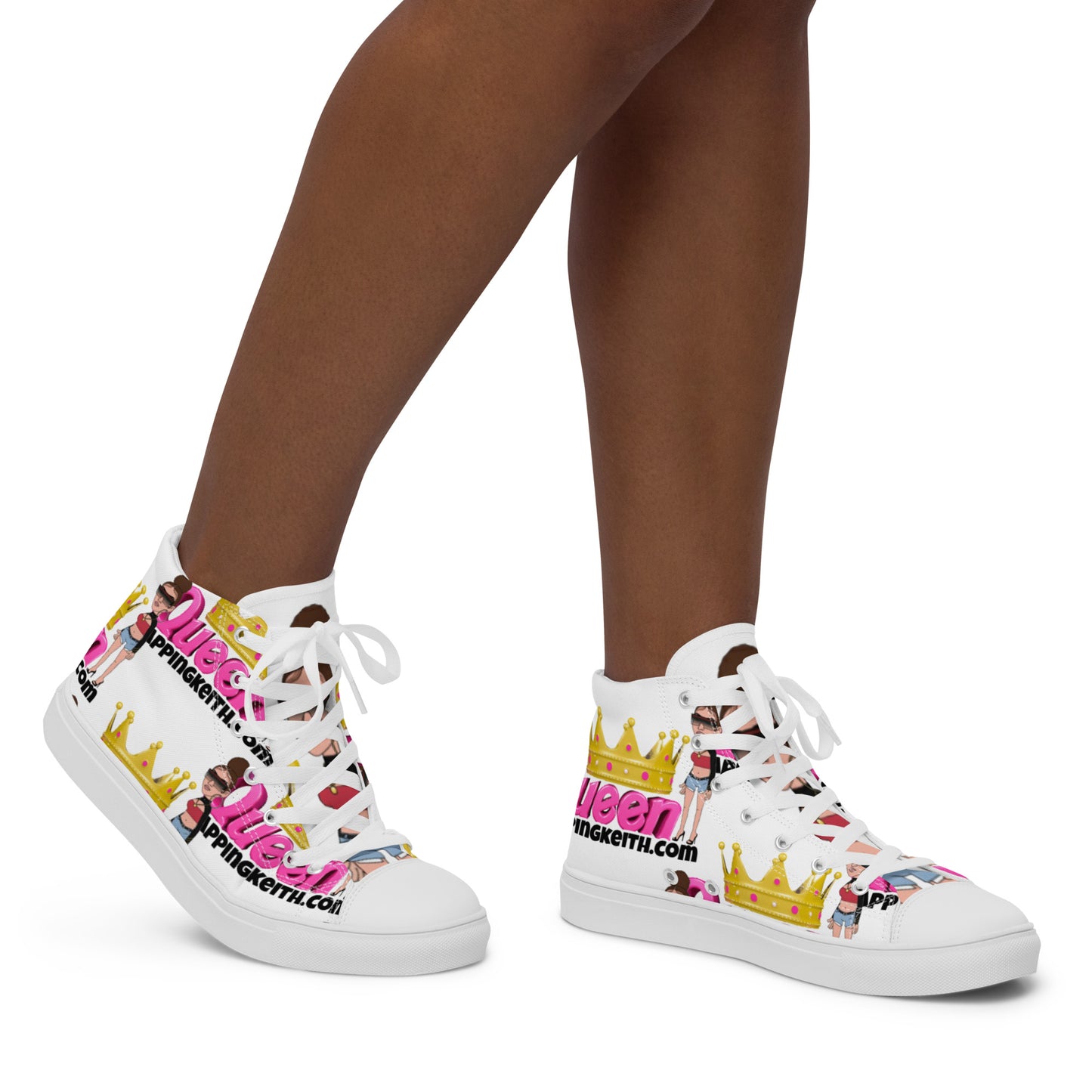 Kimmy high top canvas shoes
