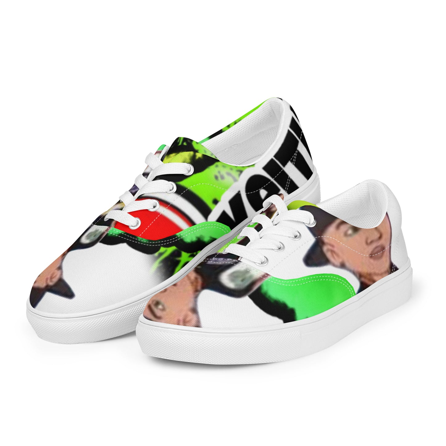 Capping Keith lace-up canvas shoes