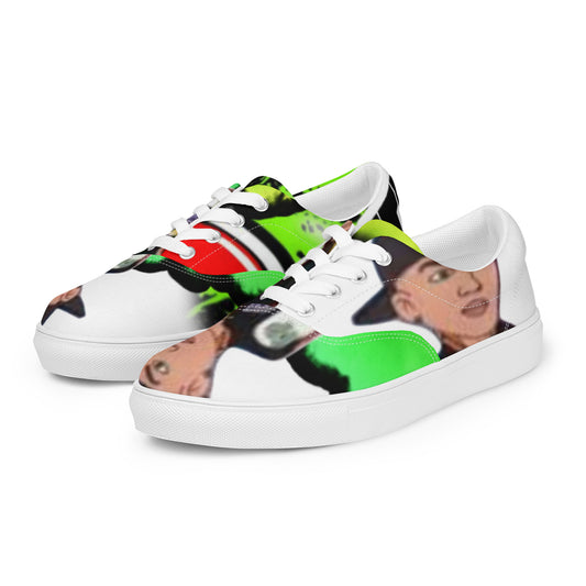 Capping Keith lace-up canvas shoes